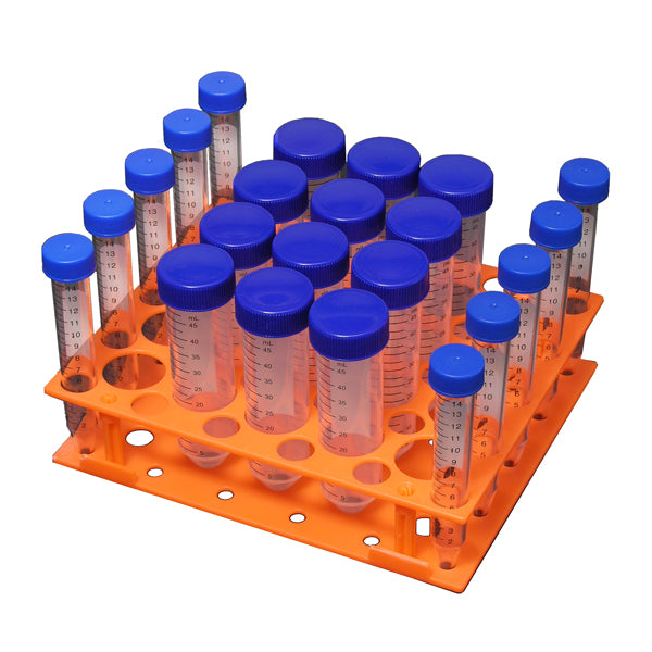 MAGic Clamp™ Tube Rack for Orbital Shakers – Holds 30 x 15mL & 20 x 50mL Tubes (Max 2 Racks)