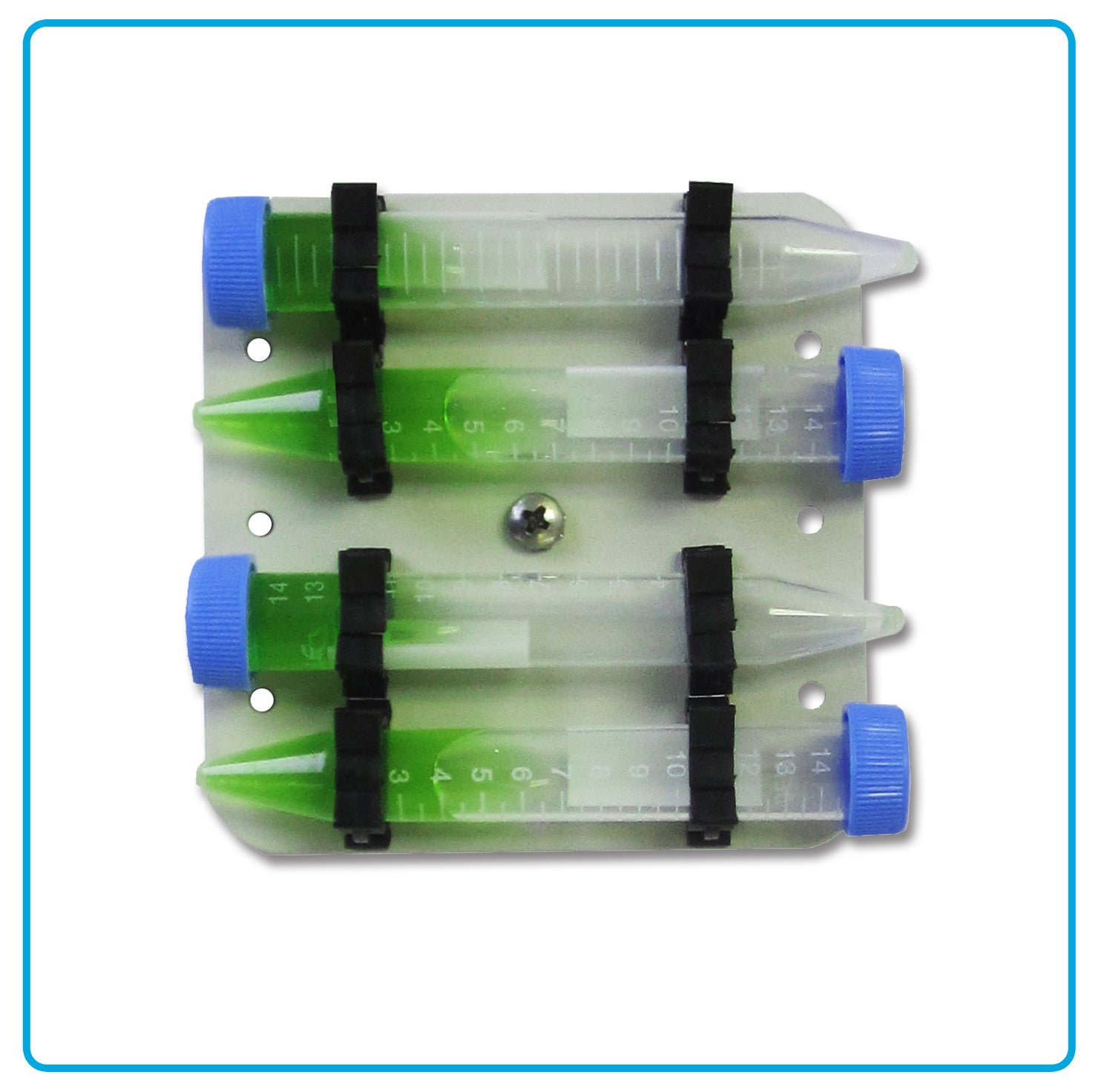 MAGic Clamp™ Horizontal Tube Rack for 4 x 15mL Conical Centrifuge Tubes