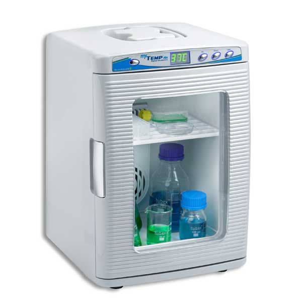 myTemp™ Mini Digital Laboratory Incubator – Heat & Cool (-15°C to 60°C) with 2 Shelves, 20L Capacity