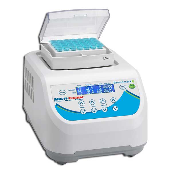 MultiTherm™ Heated Laboratory Vortex Shaker for Tubes & Microplates | 0–100°C
