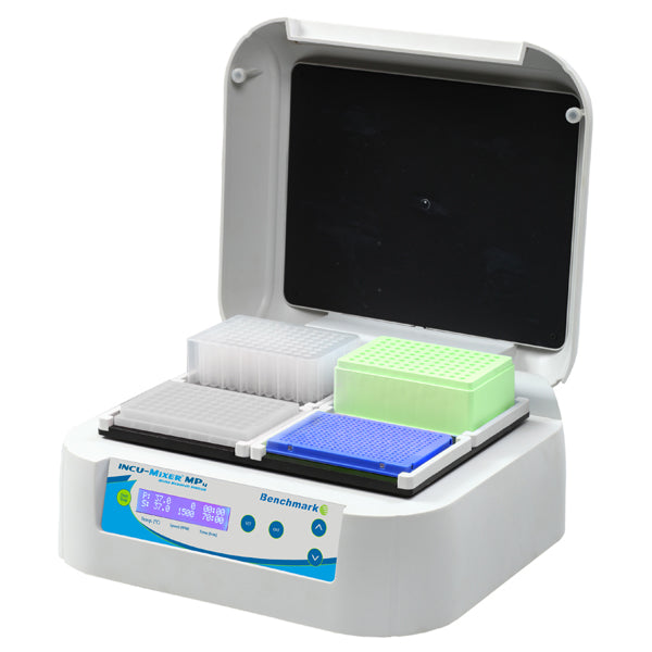 Incu-Mixer™ MP Heated Microplate Vortexer, 2-Plate Capacity – Digital Incubated Shaker with Heated Lid