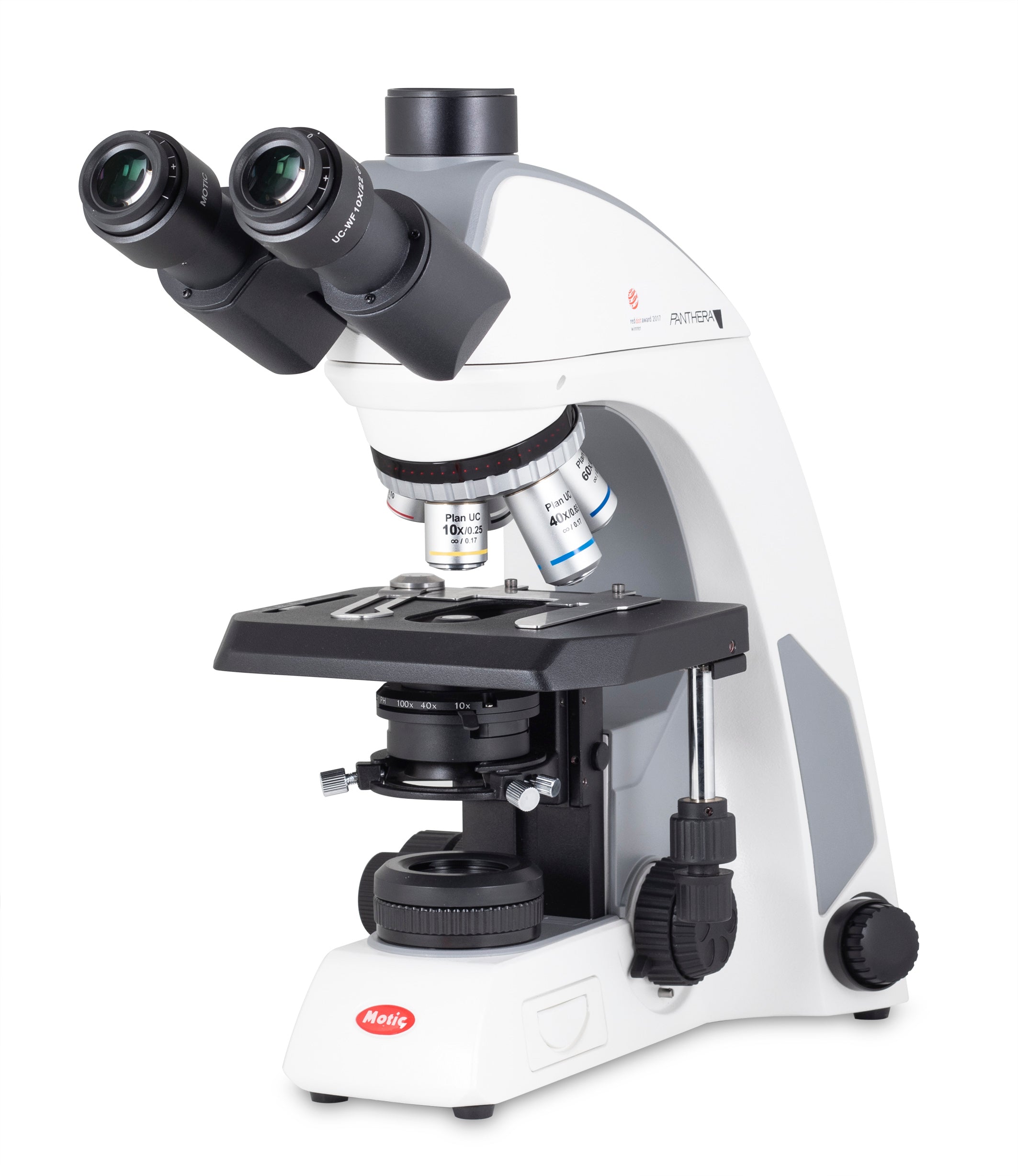 Motic Panthera C2 Trinocular Phase Contrast Microscopes – CCIS® Infinity Optical System, LED & Halogen Illumination | Simple & Advanced Phase Packages