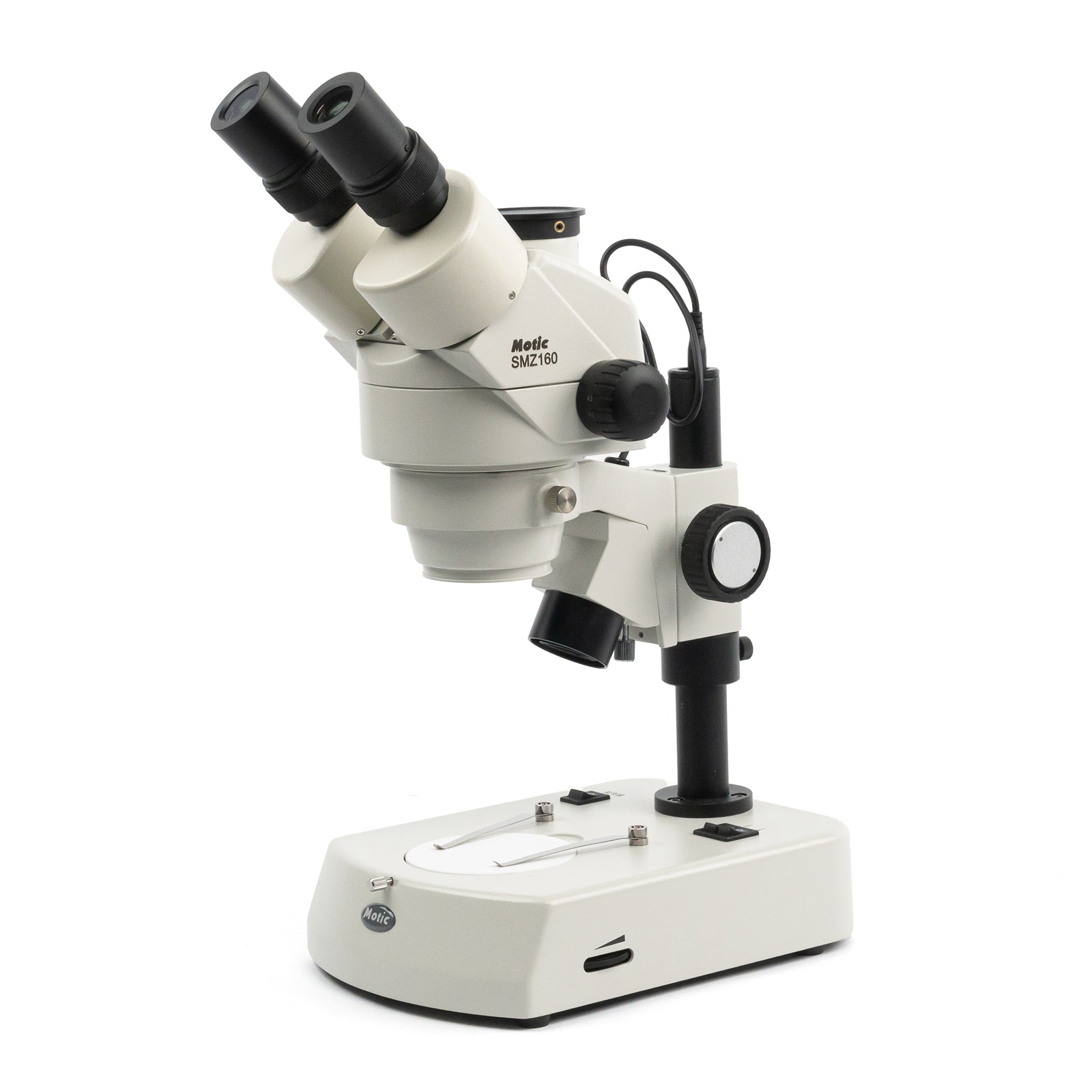 Motic SMZ-160 LED Stereo Zoom Microscope Series — Precision 3D Imaging for Education, Labs & Industry
