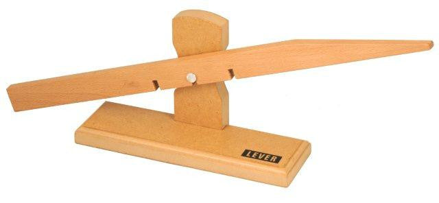 Wooden Simple Lever – Educational Simple Machine Model for Physics & STEM Learning