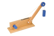 Wooden Wheel & Axle Model – Simple Machines Physics Demonstration Tool