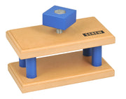 Wooden Screw Simple Machine – Classroom Demonstration Model with Base & Instruction Manual