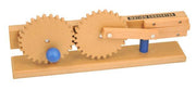Eisco Labs Motion Converter Model – 15 Inch | Demonstrates Rotational to Linear Motion | Simple Machines Classroom STEM Physics Apparatus