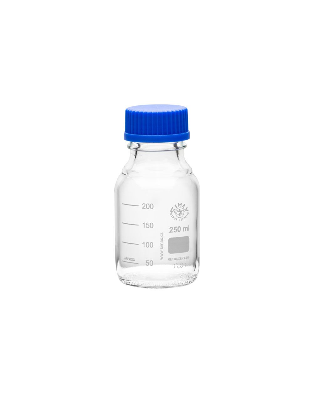 100mL Borosilicate Glass Media/Storage Bottles with GL45 Cap – Pack of 10 | Autoclavable Lab Bottles