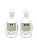 B.O.D. BOTTLES, NUMBERED, 300ML,97-120 PK/24