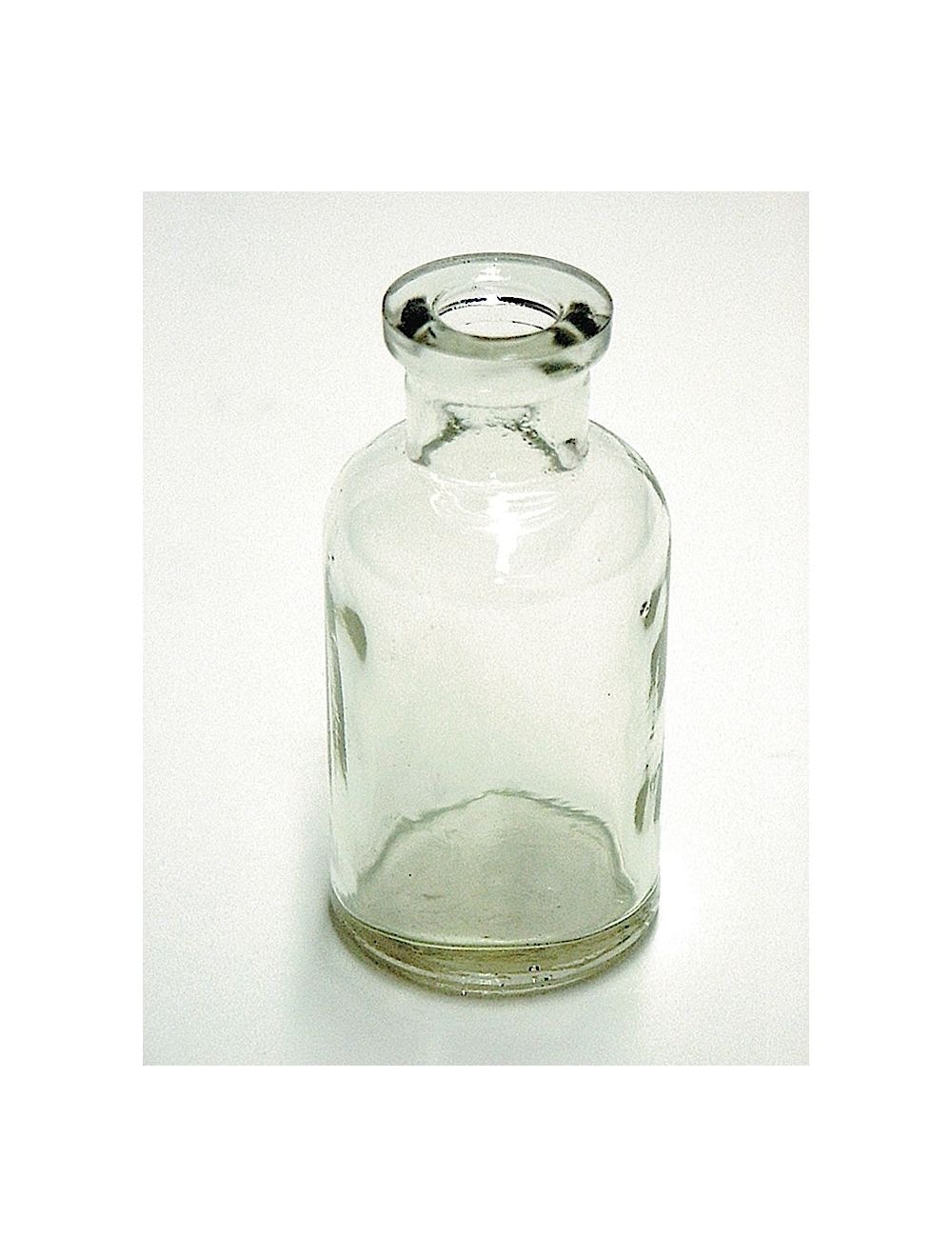 United Scientific® 60mL Clear Flint Glass Bottle – Round Lab Storage Bottle for Liquids & Samples