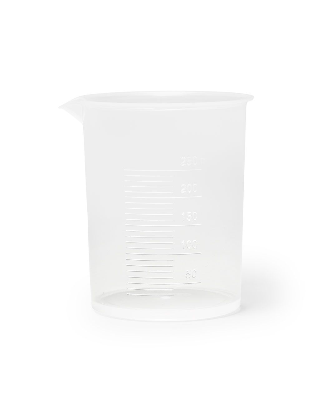 50mL Griffin Style Polypropylene Beakers – Pack of 12 | Autoclavable Lab Beakers by United Scientific®