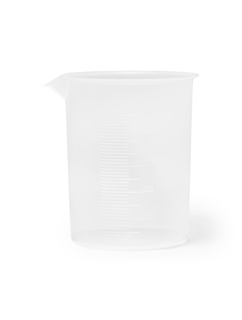 50mL Griffin Style Polypropylene Beakers – Pack of 12 | Autoclavable Lab Beakers by United Scientific®