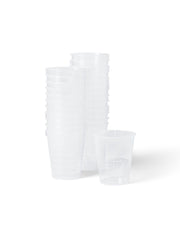 Stackable Polypropylene Beakers 120mL – Case of 1000 | United Scientific® Autoclavable PP Lab Beakers