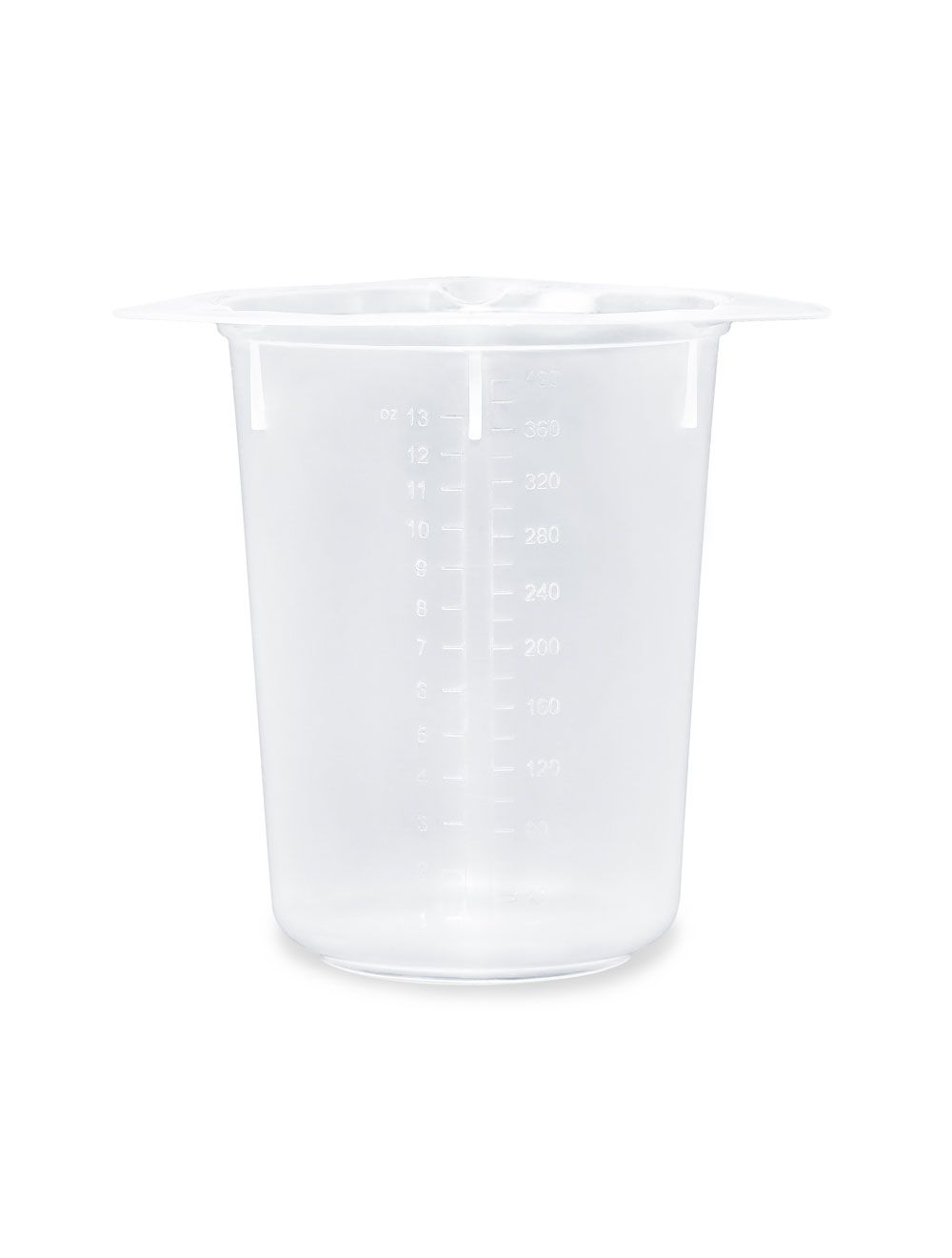 50mL Tri-Corner Beaker, Polypropylene (PP) – United Scientific® | Graduated, 3-Spout Design, Pack of 100