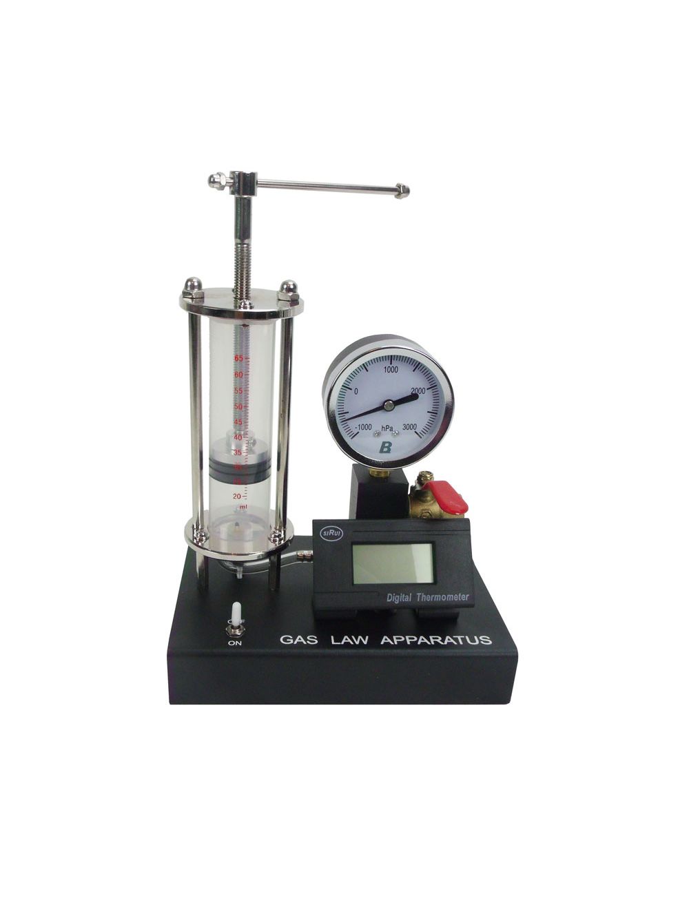Deluxe Boyle’s Law Apparatus – Pressure, Volume & Temperature Relationship Demonstrator