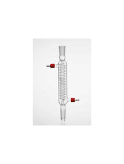United Scientific® Graham Condenser, 200mm – Borosilicate Glass, 24/40 Joint, Coiled Inner Tube for Distillation