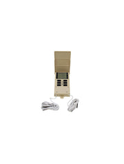 United Scientific® Digital Min/Max Thermometer – Dual Channel with 7-Day Temperature Memory, Water-Resistant Housing