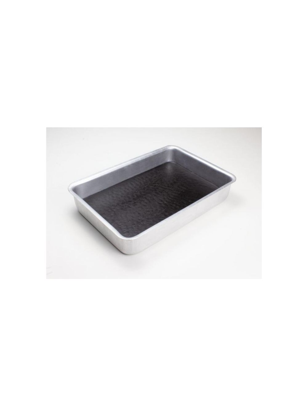 United Scientific® Dissecting Pan – Aluminum with Black Wax, 11.25" x 7.5" x 1.5" – Durable Lab Dissection Tray