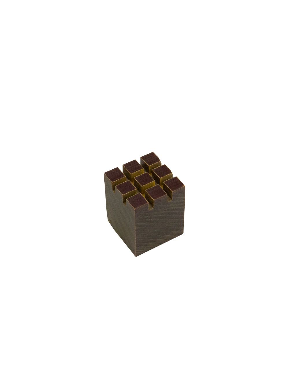 United Scientific® Embedding Blocks 1/2" x 1/2" x 3/4" – Phenolic Resin with Grid Top for Celloidin & Paraffin Sections