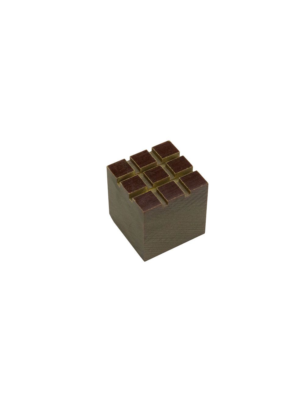 United Scientific® Embedding Blocks 1/2" x 1/2" x 3/4" – Phenolic Resin with Grid Top for Celloidin & Paraffin Sections