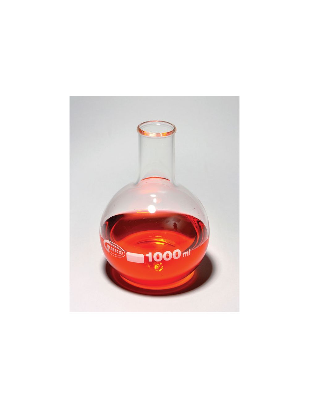 100mL Flat Bottom Boiling Flasks – Borosilicate Glass, Pack of 6 | United Scientific®