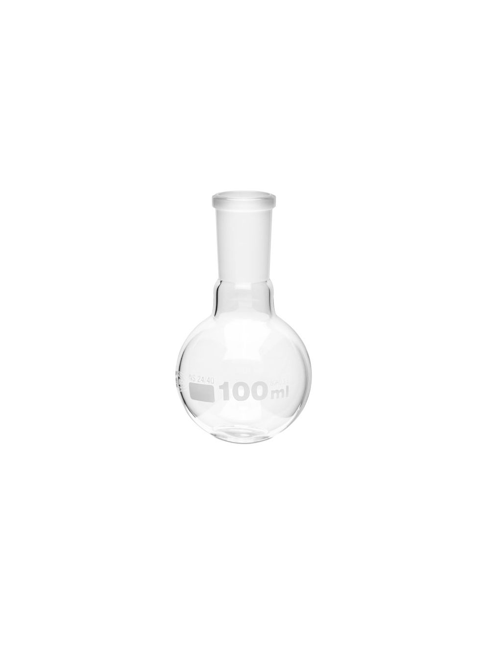 100mL Round Bottom Boiling Flasks with Ground Joints – Borosilicate Glass, 6-Pack | United Scientific®