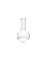 100mL Round Bottom Boiling Flasks with Ground Joints – Borosilicate Glass, 6-Pack | United Scientific®