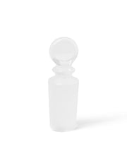 United Scientific® Solid Glass Pennyhead Stopper, 24/40 Ground Joint – Borosilicate Tapered Plug for Lab Flasks and Glassware