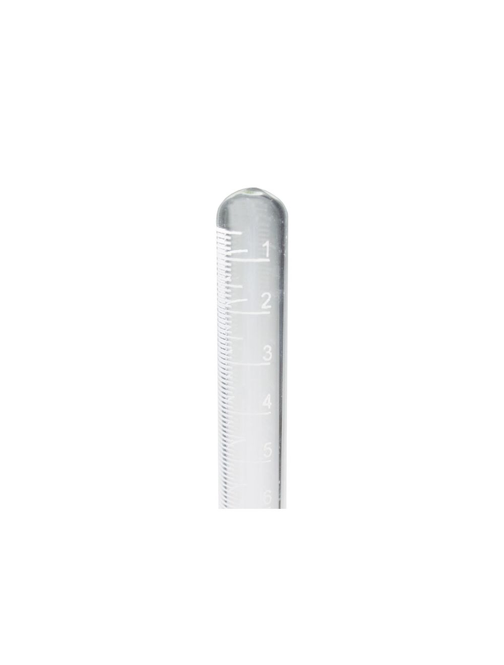 United Scientific® 50 mL Borosilicate Glass Gas Measuring Tube with White Enamel Graduations – Precision Laboratory Equipment