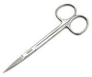 Eisco Labs Stainless Steel Dissecting Scissors – 5" Fine Point, Closed Shank, Precision Lab Scissors for Educational Use