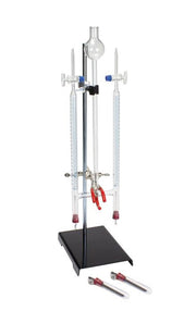 Hoffman Electrolysis Apparatus – Glass Unit with Platinum & Carbon Electrodes, Support Stand & Activity Guide