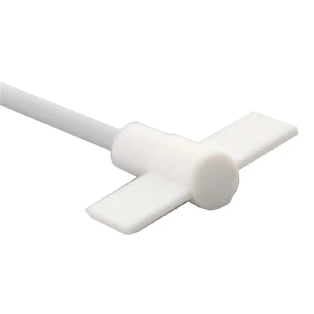 Scilogex PTFE-Coated Straight Stirrer, 300mm Shaft x 6mm Dia, 70mm Impeller – Chemical-Resistant Lab Mixer Accessory