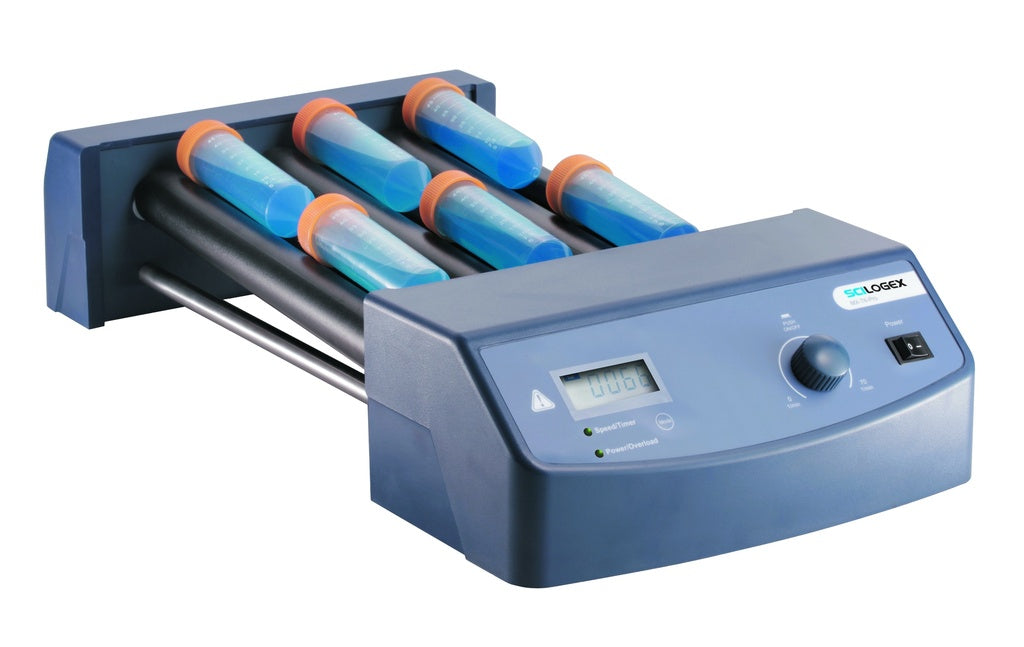 SCILOGEX SCI-T6-Pro Digital Tube Roller Mixer with LCD Display, Variable Speed, 6 Rollers, 10–70rpm