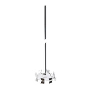 SCILOGEX Radial-Flow Stirrer, 316L Stainless Steel, 400mm Shaft Length, 50mm Impeller