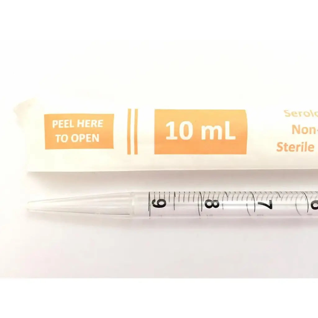 Scilogex® 1mL Serological Pipettes – Individually Wrapped, Sterile, Disposable – 100/Bag, 800/Case