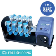 SCILOGEX SCI-RL-Pro Digital Tube Rotator Mixer with LCD Display & Free Rotisserie Tube Holder – 1.5mL to 50mL, 100–220V