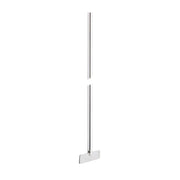Scilogex Flat-Blade Stirrer, 316L Stainless Steel, 400mm Shaft x 8mm Dia, 60mm Impeller – for Overhead Stirrers