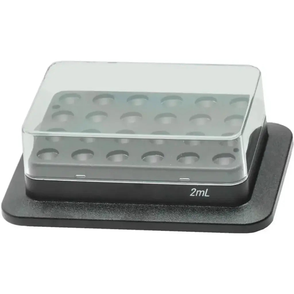 Scilogex 2.0mL x 24 Tube Block with Lid for Digital Thermal Mixers – 10.6mm Dia x 26mm Depth
