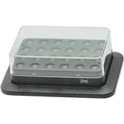 Scilogex 2.0mL x 24 Tube Block with Lid for Digital Thermal Mixers – 10.6mm Dia x 26mm Depth
