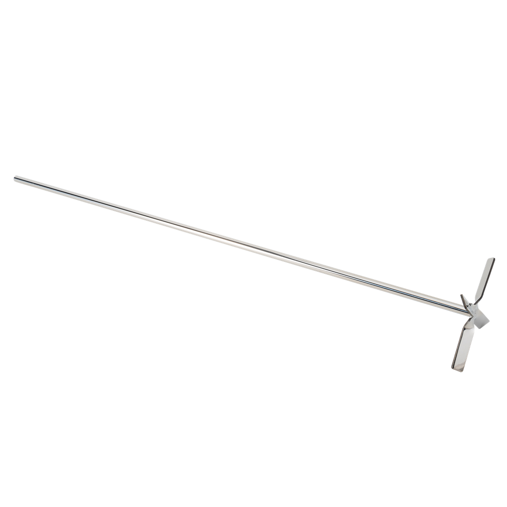 Scilogex Cross Stirrer – 316L Stainless Steel, 600mm Shaft, 100mm Impeller for Overhead Stirrers