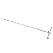 Scilogex Cross Stirrer – 316L Stainless Steel, 600mm Shaft, 100mm Impeller for Overhead Stirrers