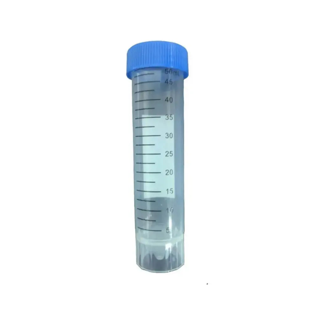 SCILOGEX 50mL Sterile Polypropylene Centrifuge Tubes – Self-Standing, Conical Bottom, 25/Bag, 300/Case