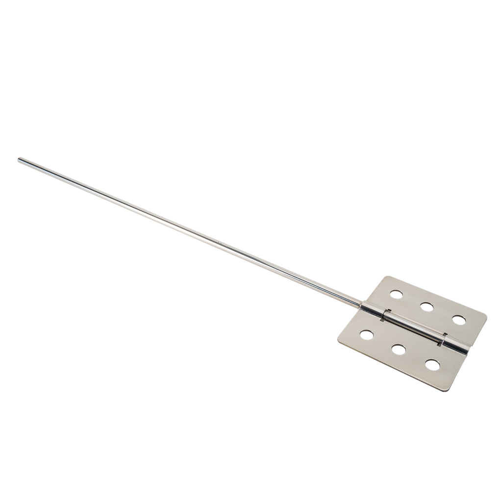Scilogex Paddle Stirrer – 316L Stainless Steel, 600mm Shaft, 100mm Impeller for Overhead Stirrers