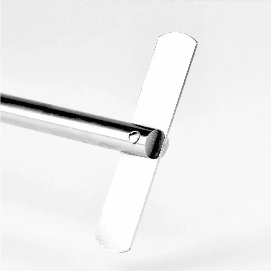 316L Stainless Steel Straight Stirrer – 400mm Shaft with 60mm Impeller for Laboratory Mixing