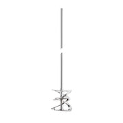 SCILOGEX Spiral Stirrer, 316L Stainless Steel, 400mm Shaft, 50mm Impeller – For Overhead Mixers & Homogenizers
