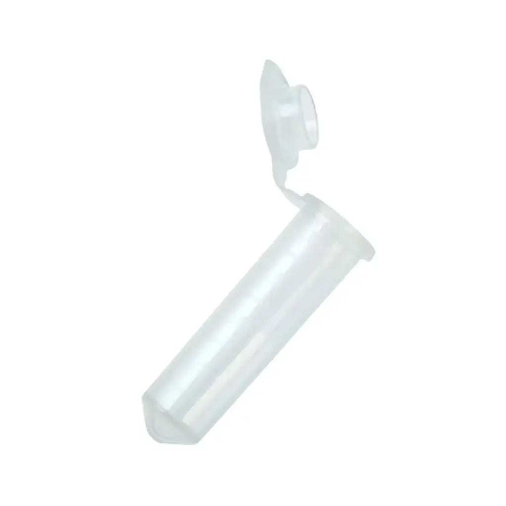 SCILOGEX 2.0mL Sterile Micro Centrifuge Tubes – Polypropylene Bullet-Style with Flat Caps, 1000/Bag, 5000/Case