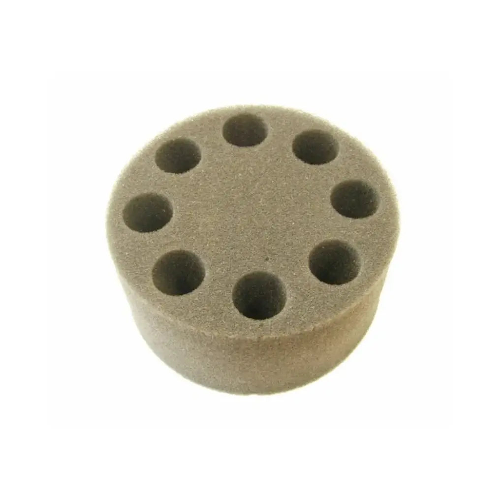 Foam Test Tube Insert Rack – Holds 8 x Ø20mm Tubes – Requires Universal Circular Adapter