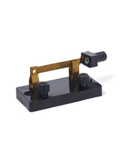 United Scientific® Knife Switch – SPST, Single Pole Single Throw with Screw Posts, ABS Base