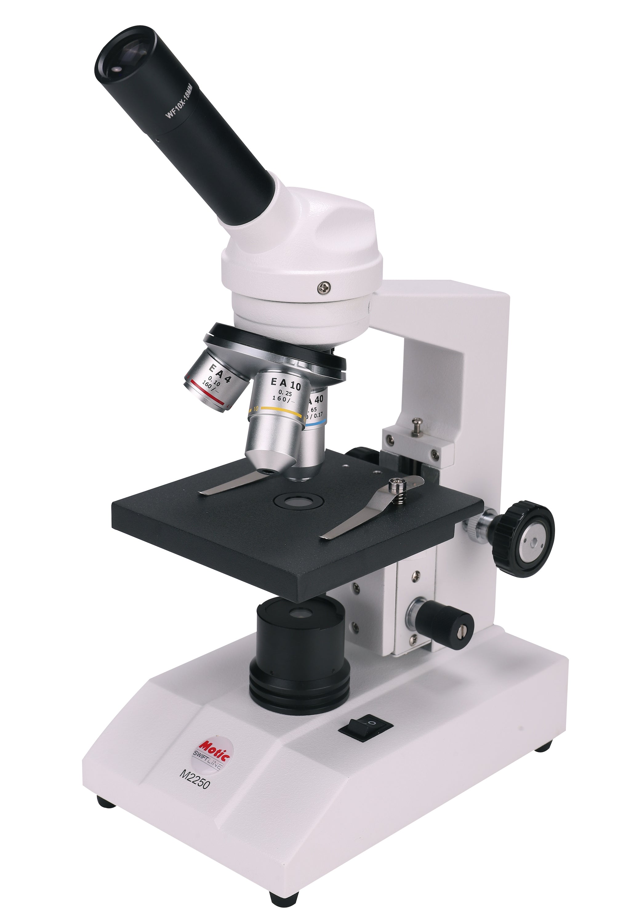 Swift M2251C Monocular Cordless LED Microscope – Rechargeable Student Microscope for Classrooms & Labs