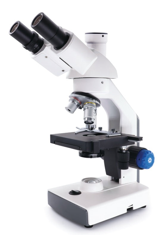 Swift M2652C Series Cordless LED Educational Microscopes – Binocular & Trinocular Models with Mechanical Stage, Coaxial Focusing, and Rechargeable Illumination